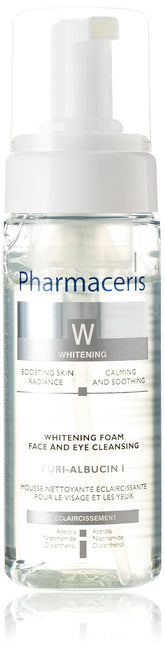 Pharmaceris Puri-Albucin Whitening Foam Eye Face Leke Açıcı Yüz Temizleme Köpüğü (150 ml)
