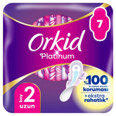 Orkid Platinum Hijyenik Ped Uzun Tekli Paket 7 Ped