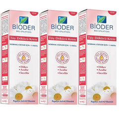 Bioder Tüy Dökücü Krem 3x100ml