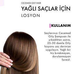 CeceMED Yağlı Saçlar İçin Losyon 75 ml