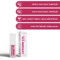 Cream Co Lip Oil Gloss 5 ml - Raspberry