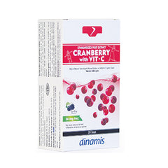 Dinamis Cranberry with Vit-C Takviye Edici Gıda 20 Saşe