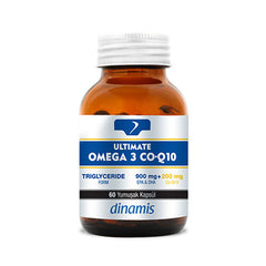Dinamis Ultimate Omega 3 Co-Q10 İçeren Takviye Edici Gıda 60 Yumuşak Kapsül