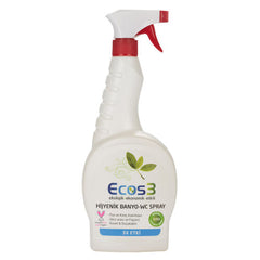 Ecos3 Ekolojik Banyo ve Tuvalet Temizleyici Sprey 750ml