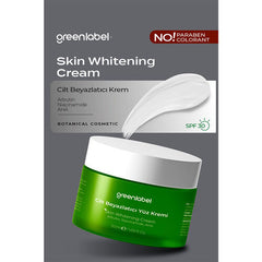 Greenlabel AHA Beyazlatıcı Cilt Kremi 50 ml