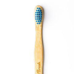 Humble Brush Doğal Yumuşak Çocuklar için Diş Fırçası - Mavi