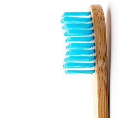 Humble Brush Doğal Yumuşak Yetişkin Diş Fırçası - Mavi
