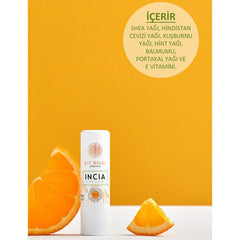 INCIA Doğal Portakallı Dudak Besleyici 6gr