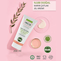 Incia Karın Bölgesi İçin Çatlak Karşıtı Jel Krem 200 ml
