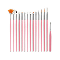 Nascita Pembe Tırnak Fırça Seti 15 li