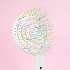 Nascita Pro Üç Boyutlu Yuvarlak Saç Fırçası-05 Beyaz