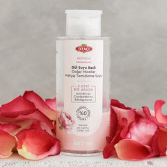 Otacı Gül Kürü Gül Suyu Bazlı Makyaj Temizleme Suyu 400 ml