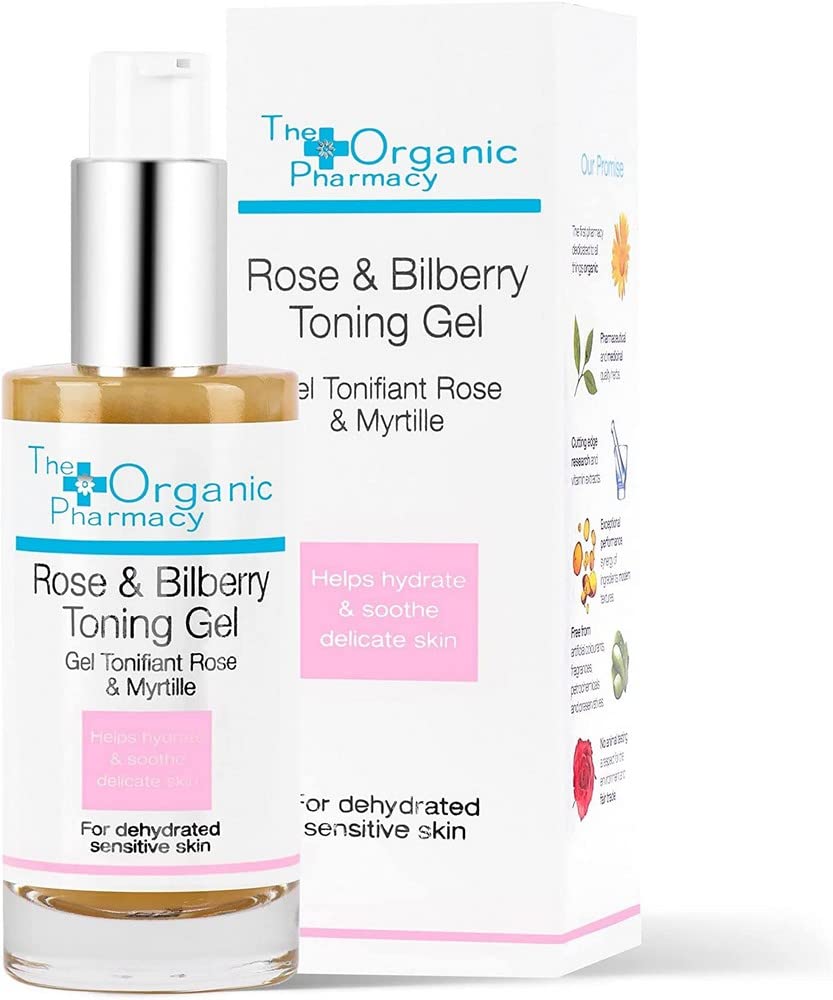 The Organic Pharmacy Rose & Bilberry Toning Gel - Tonik Jel 50ml