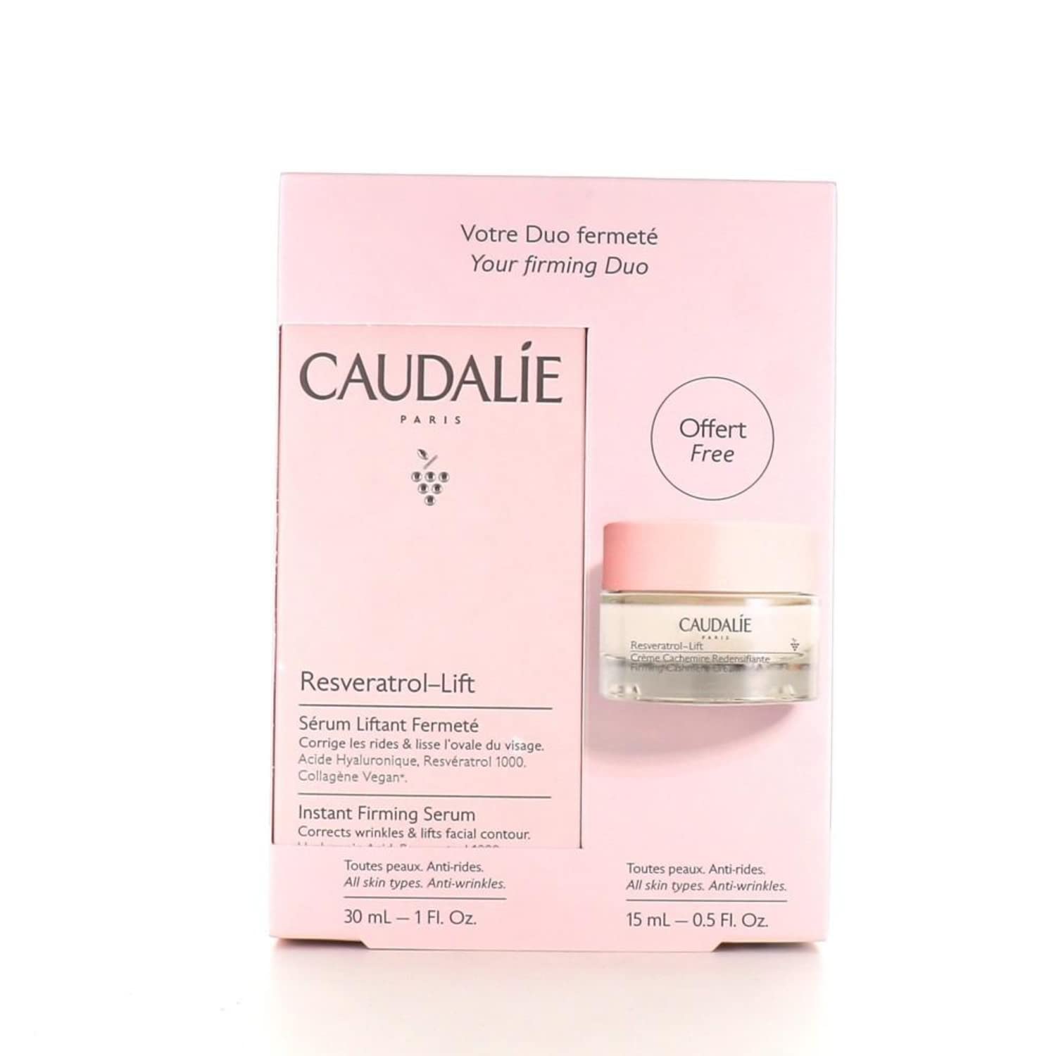 Caudalie Resveratrol Lift Duo Set