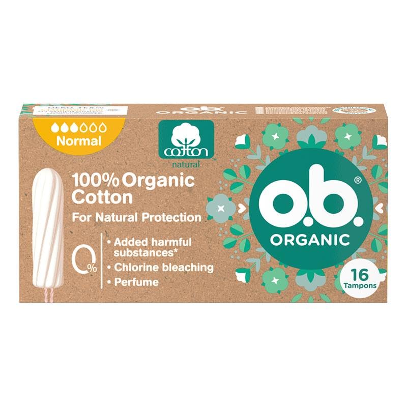 o.b. Organic Normal 16'lı Tampon