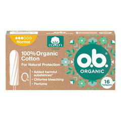 o.b. Organic Normal 16'lı Tampon