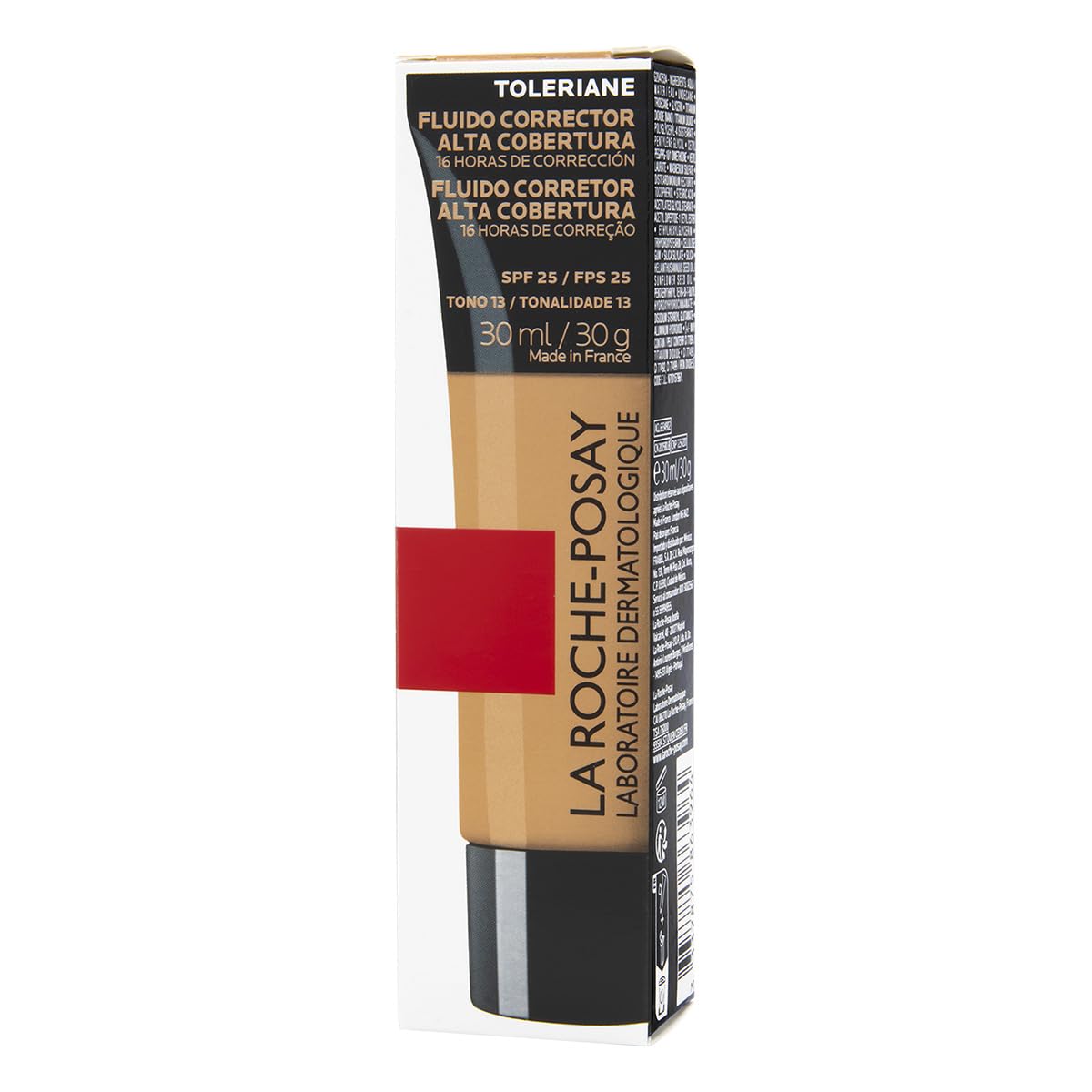 La Roche Posay Toleriane Full Coverage Corrective Fluid Foundation SPF25 30 ML Tinted 13 Kum Beji