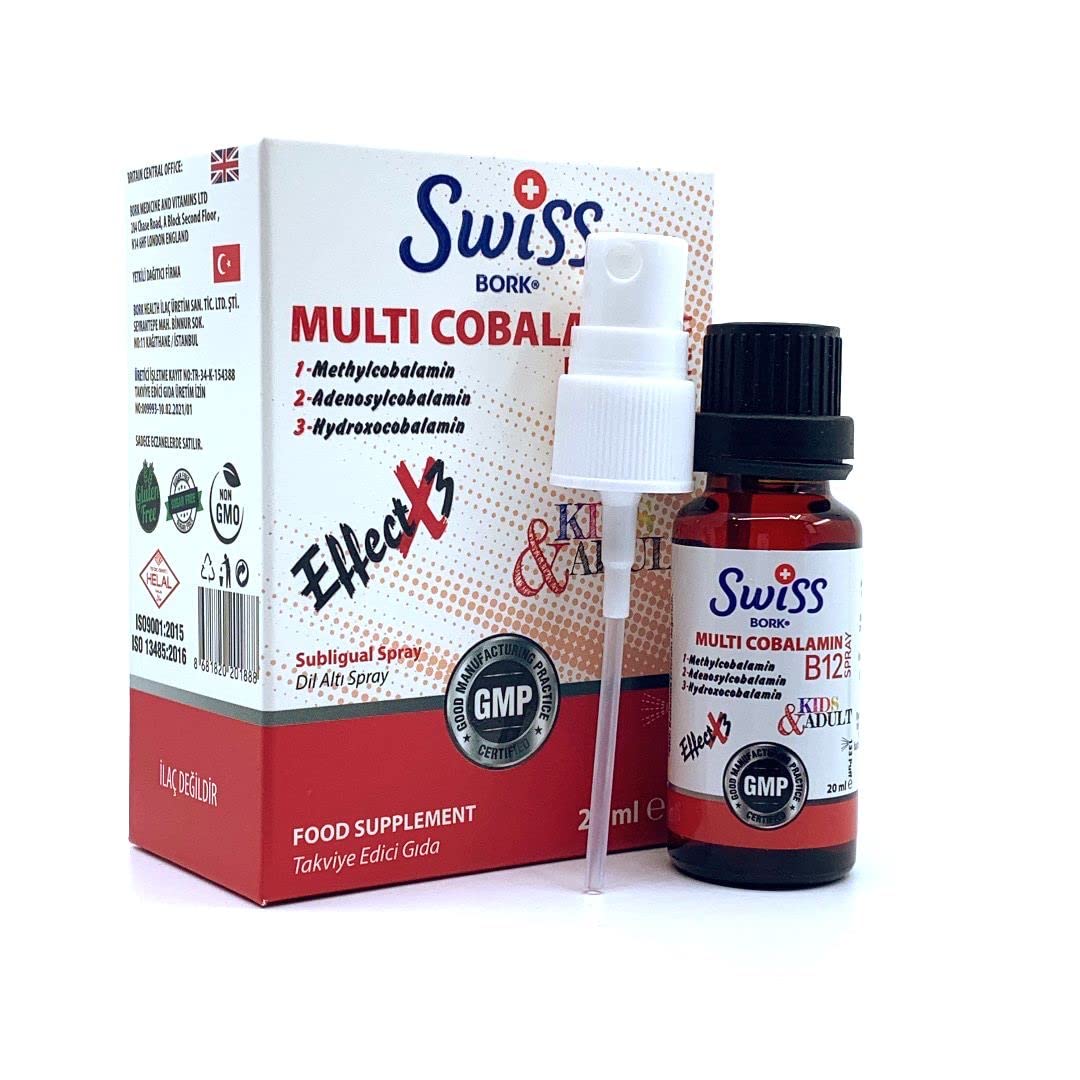 Multi Cobalamin B12 Dilaltı Sprey 20 mL