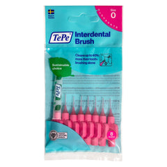 TEPE 0.4 MM - PEMBE Diş Arayüz Fırçası (1 x 8 Adet)