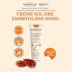 Embryolisse Sun Cream SPF 50, 100 ml