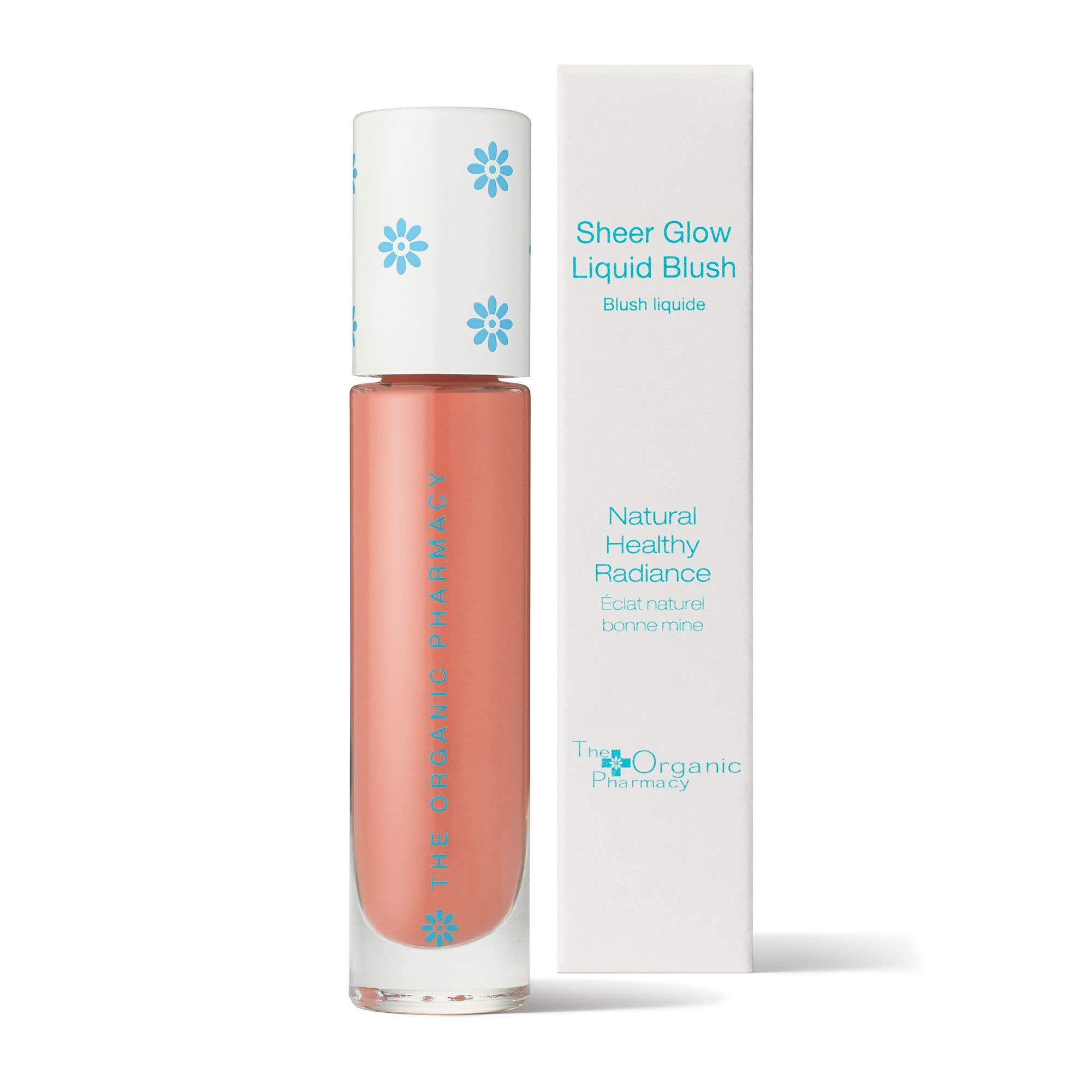 The Organic Pharmacy Sheer Glow Liquid Blush - Organik Likit Allık Apricot 5ml