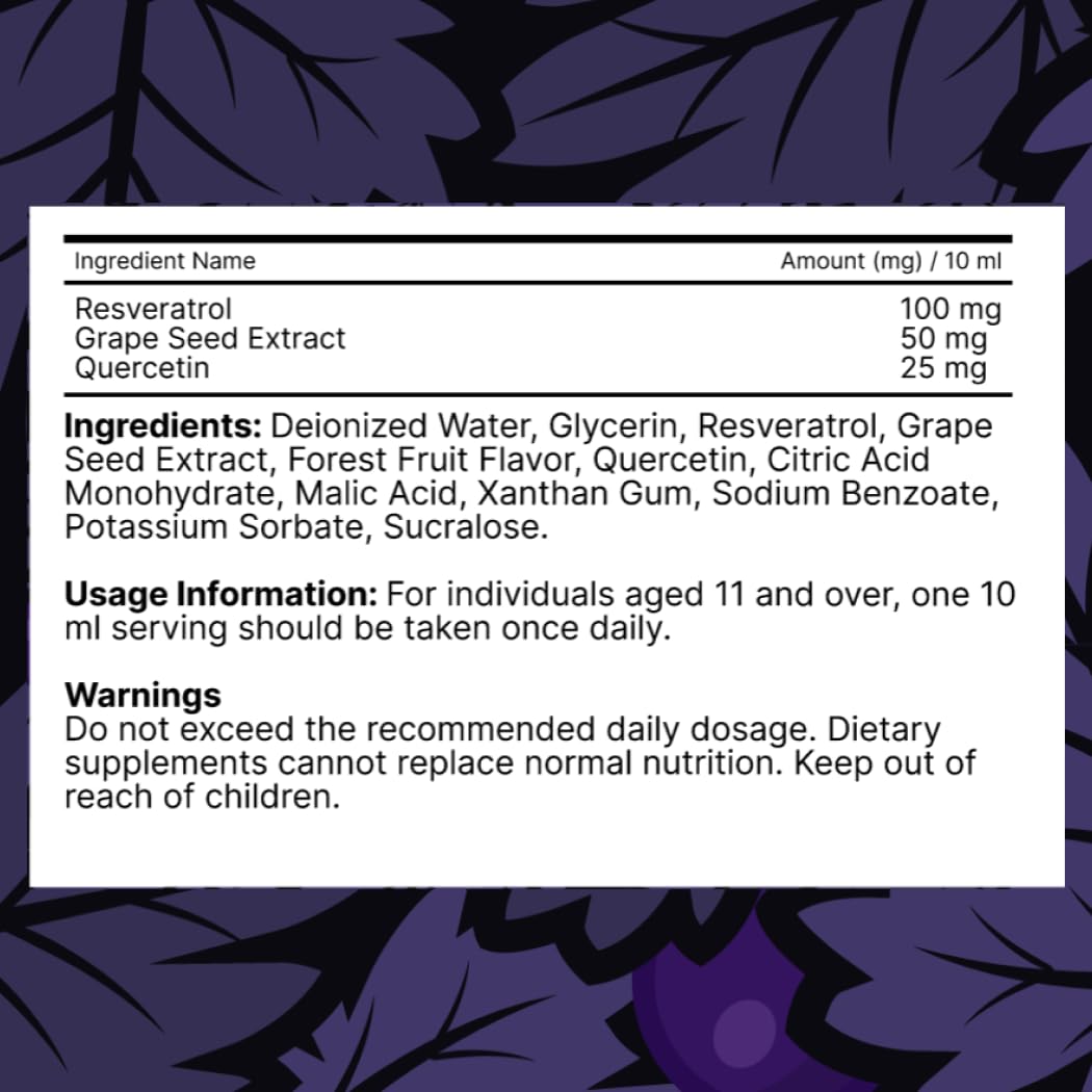 Vitisfera Resveratrol Şurup Orman Meyveleri Aromalı 150 ml