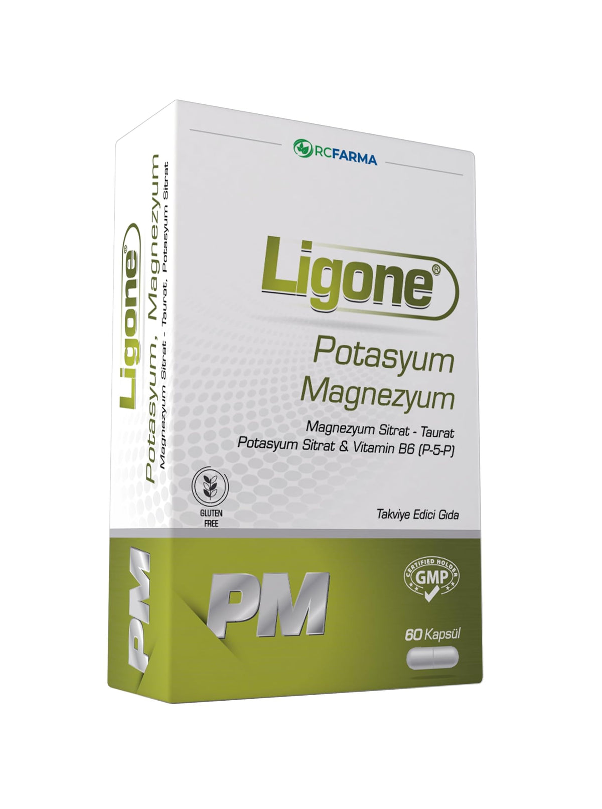 Ligone Potasyum Magnezyum 60 Kapsül