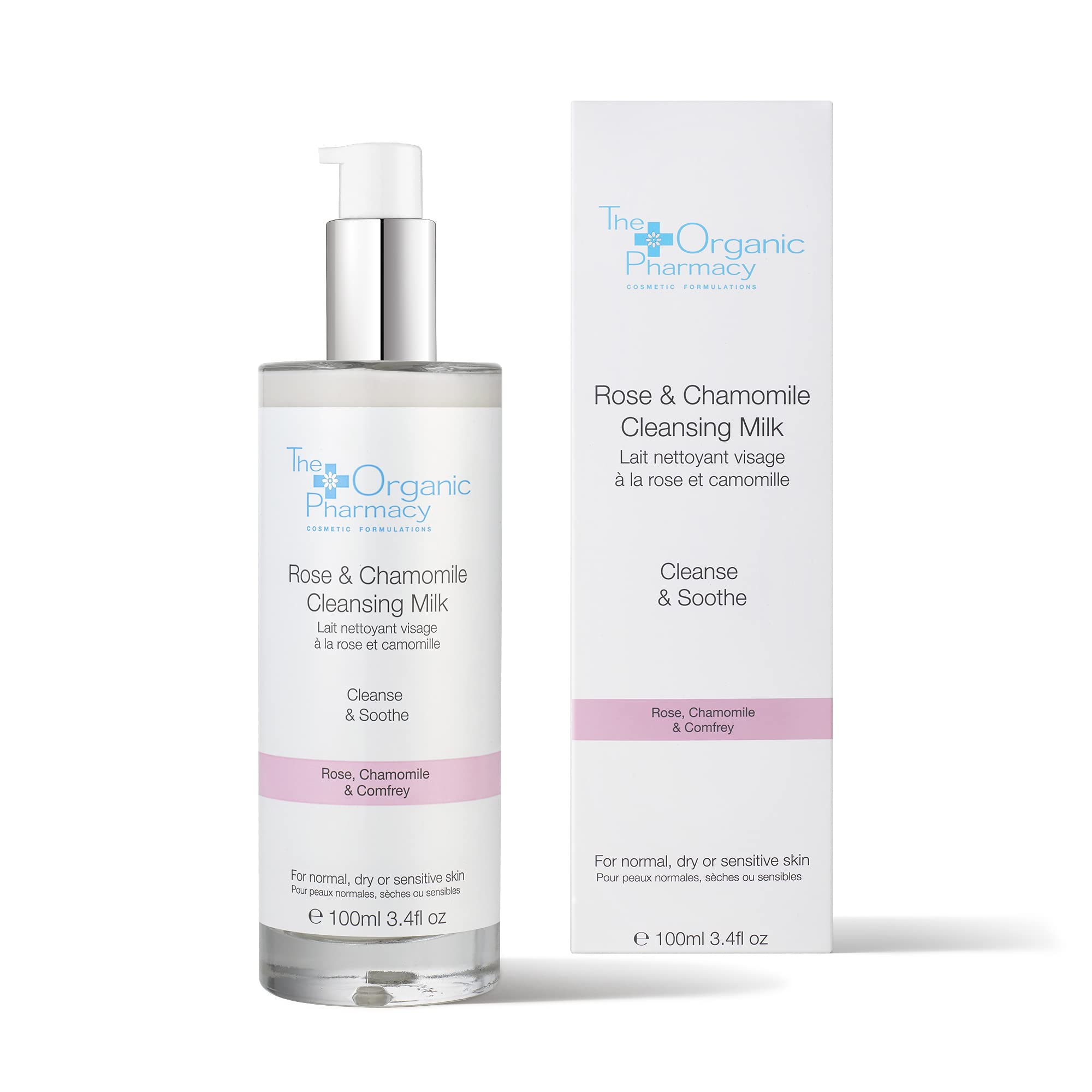 The Organic Pharmacy Rose & Chamomile Cleansing Milk 100ml