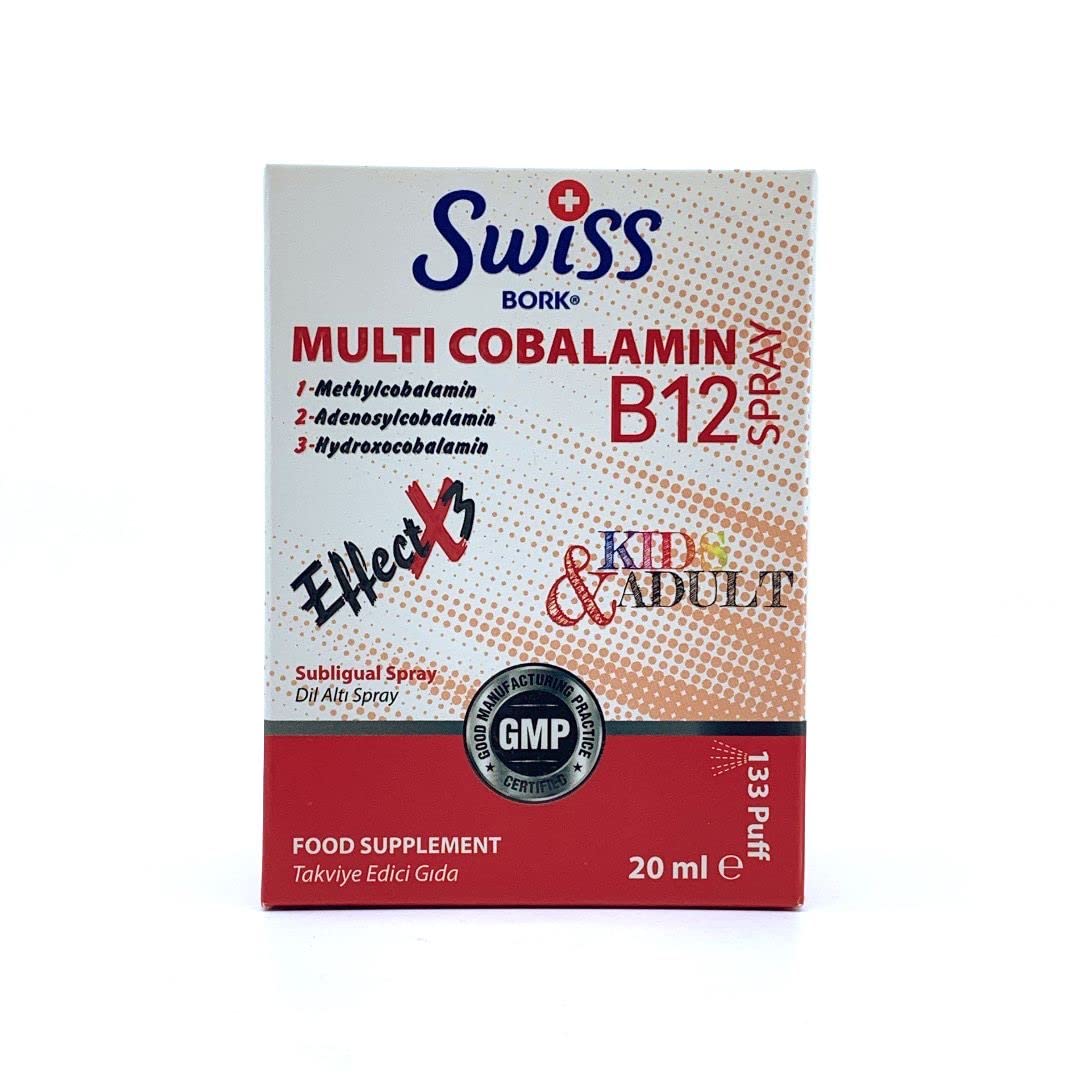 Multi Cobalamin B12 Dilaltı Sprey 20 mL