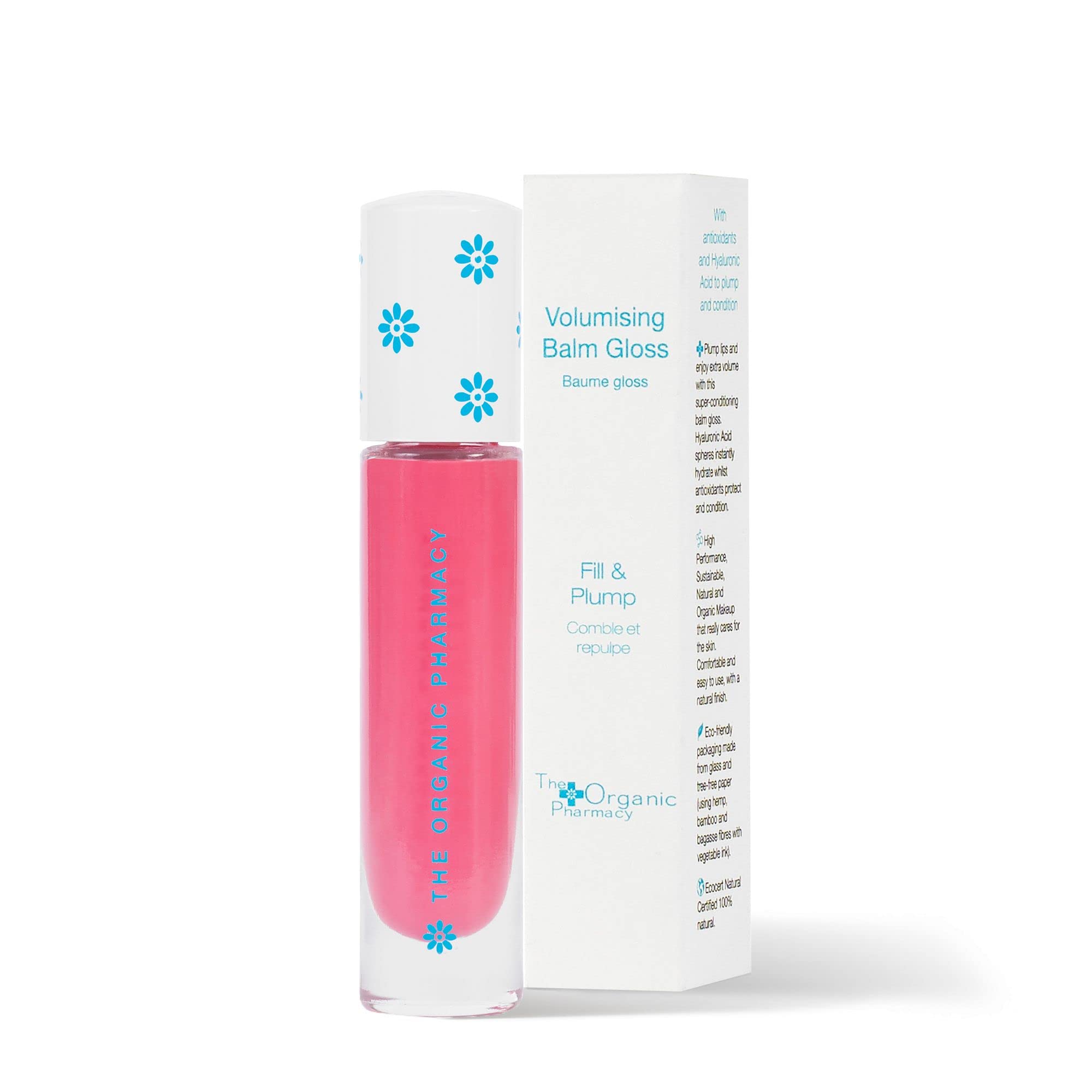 The Organic Pharmacy Volumising Balm Gloss - Organik Dudak Parlatıcı Pink 5ml