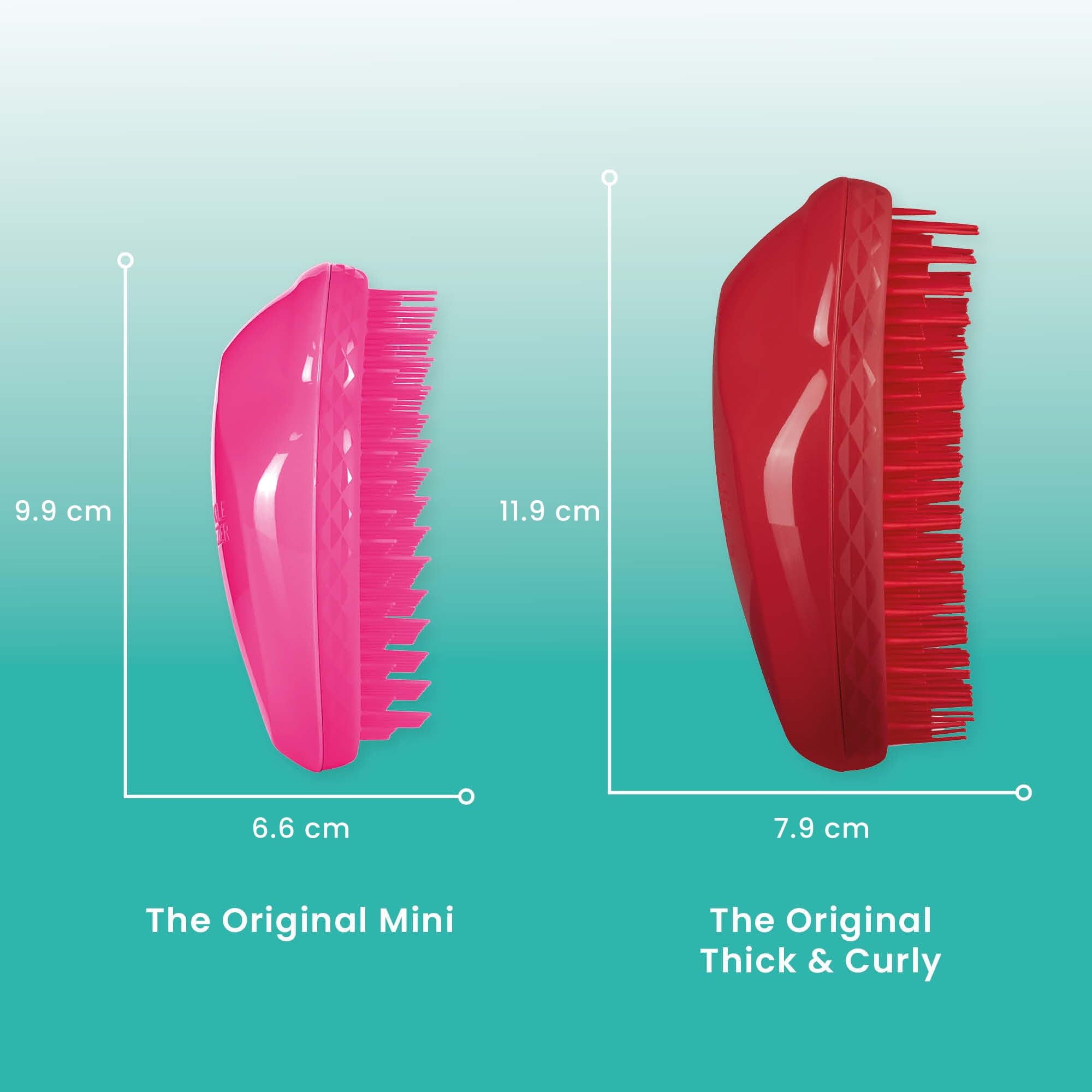 Tangle Teezer Thicker & Curly Salsa Red - Saç Fırçası Kırmızı