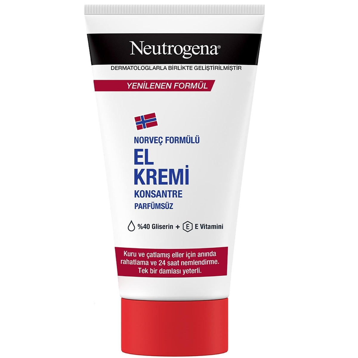 Neutrogena Norveç Formülü Konsantre El Kremi Parfümsüz (75 ml)