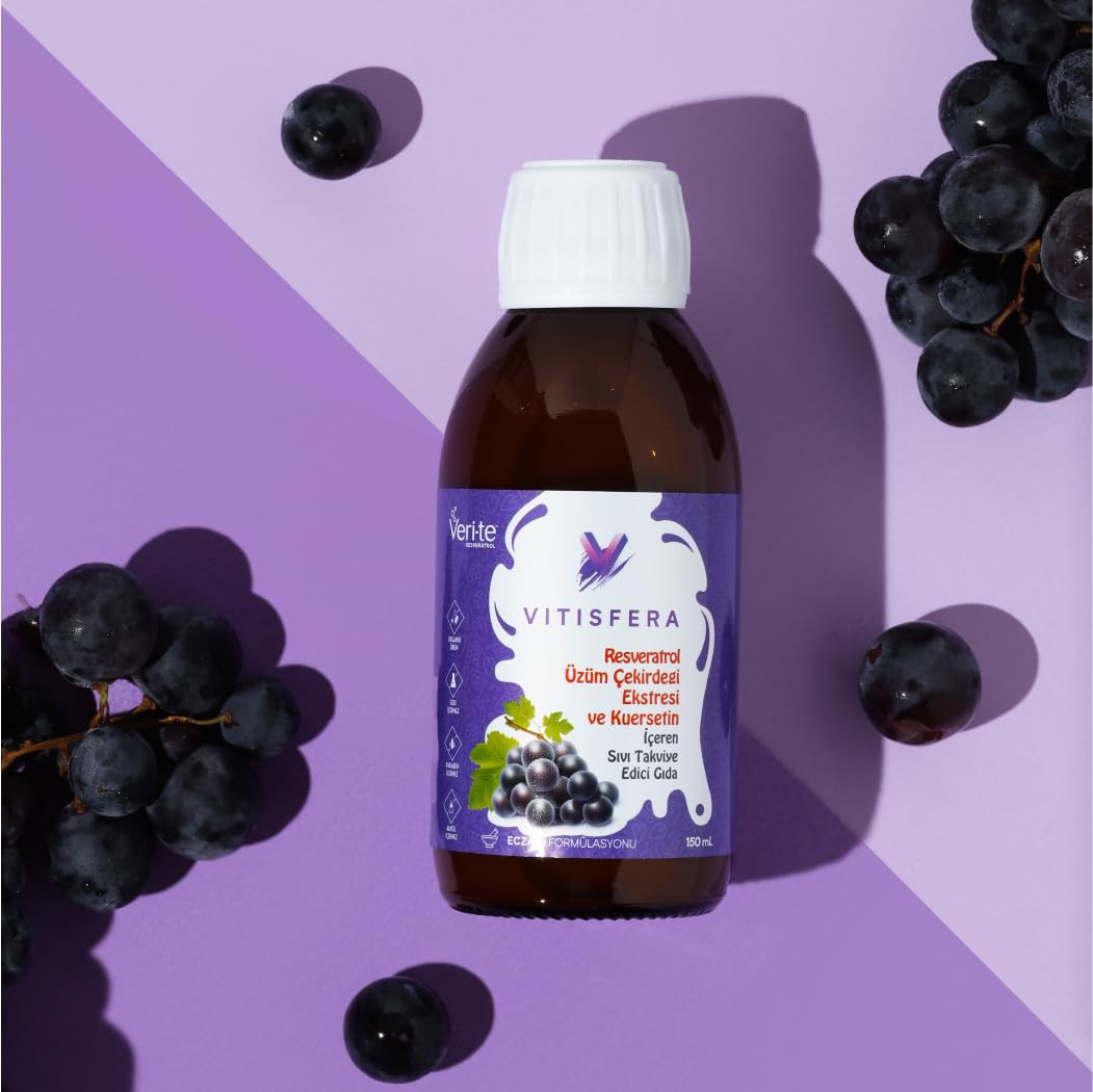 Vitisfera Resveratrol Şurup Orman Meyveleri Aromalı 150 ml