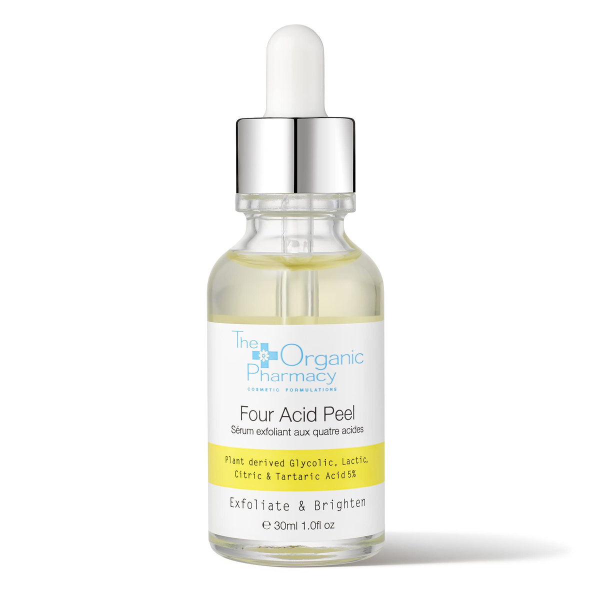 The Organic Pharmacy Four Acid Peel - Mat &Donuk Ciltler için Serum 30ml