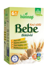 Hünnap-Keçi Sütlü Bebe Bisküvisi 2 Paket