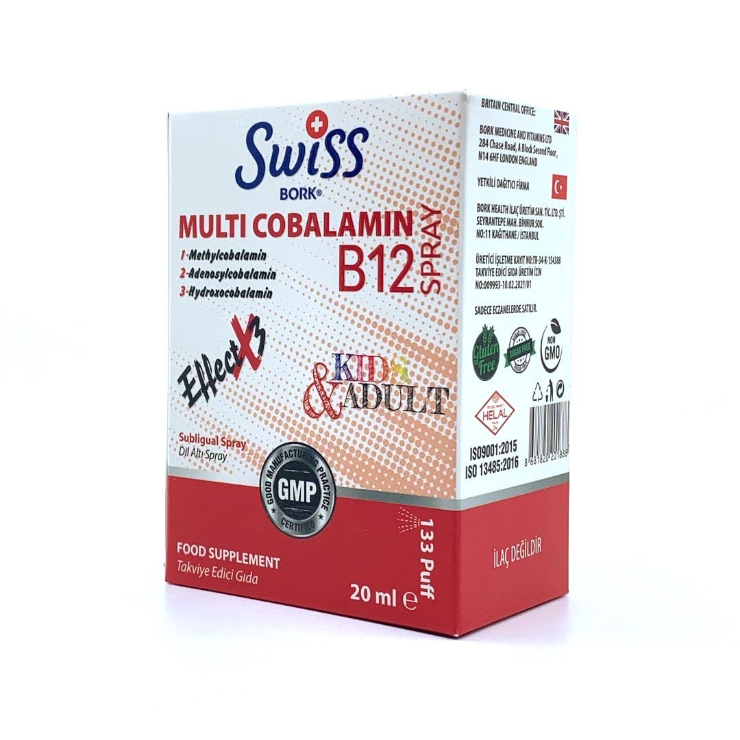 Multi Cobalamin B12 Dilaltı Sprey 20 mL