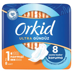 Orkid Ultra Normal (Boy 1) 8 adet Hijyenik Ped