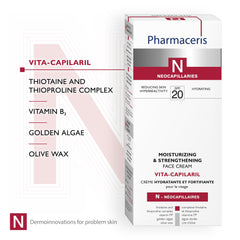 Pharmaceris N-4 Vita-Capilaril Moisturizing And Strengthening Face Cream Spf20 (Nemlendirici Ve Güçlendirici Yüz Kremi)