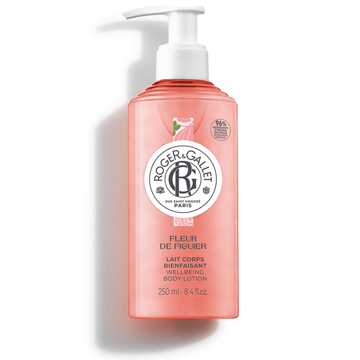 Roger&Gallet Fleur De Figuier Shea Ve Incir Özlü Canlandırıcı 24 Saat Nemlendirici Vücut Losyonu, 250Ml