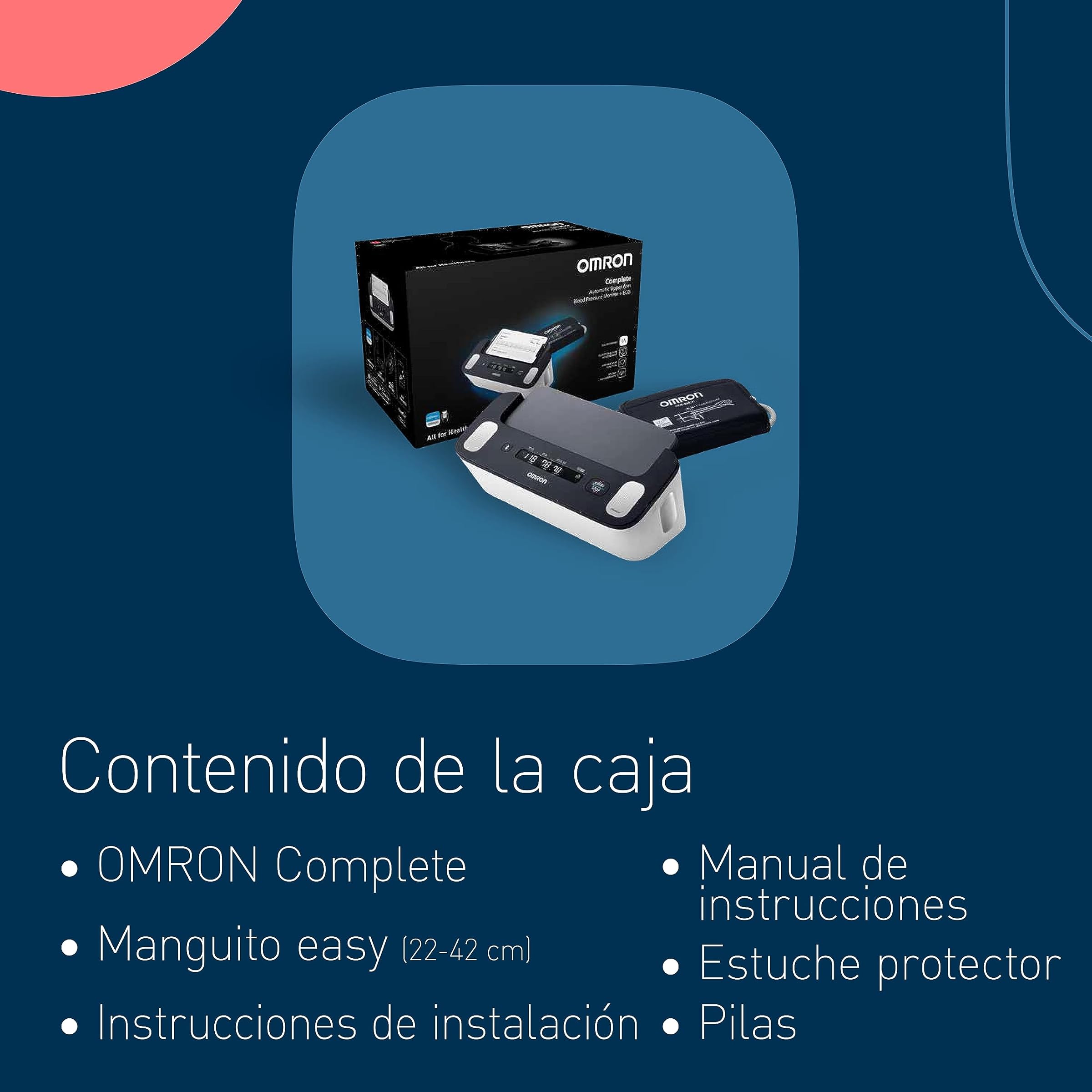 Omron Complete HEM-7530T - E3 Complete Otomatik Üst Kol Tansiyon Aleti + EKG Cihazı