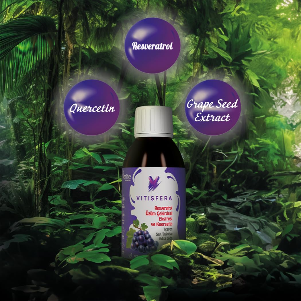Vitisfera Resveratrol Şurup Orman Meyveleri Aromalı 150 ml