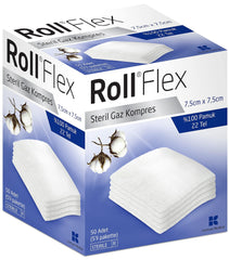 Roll 131406 Flex Gaz Kompres 7.5 cm x 7.5 cm 50 Li