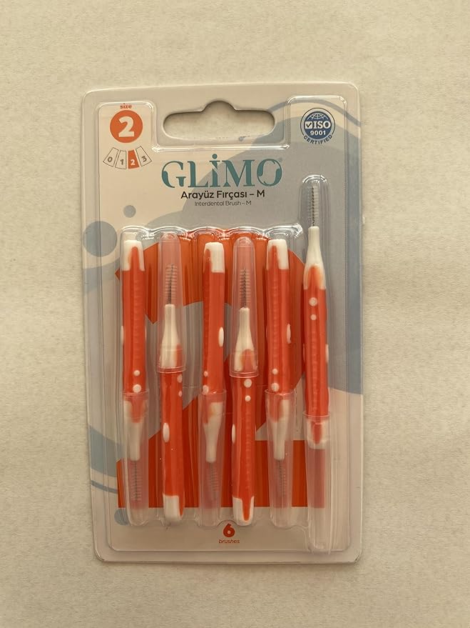 Glimo Arayüz Fırçası Medium 6C 6'lı