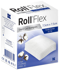 Roll 131405 Flex Gaz Kompres 7.5cm x 7.5cm 25 Li