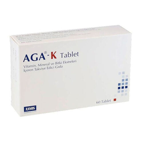 AGA-K Takviye Edici Gıda 60 Tablet