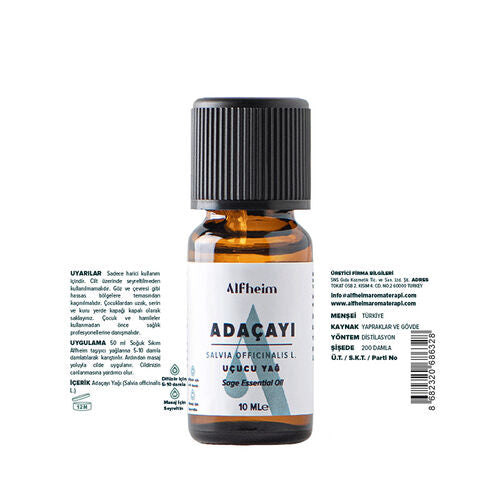 Alfheim Adaçayı Uçucu Yağı 10 ml