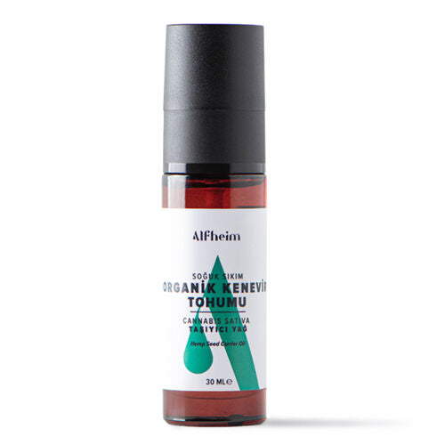 Alfheim Organik Kenevir Tohumu Yağı 30 ml