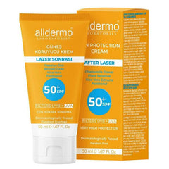 Alldermo After Laser Sonrası Güneş Koruyucu Spf50+ Krem 50 ml