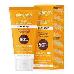 Alldermo Leke Karşıtı Güneş Koruyucu Spf50+ Krem 50 ml