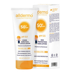 Alldermo SPF 50 200ml Çocuk Güneş Koruyucu Losyon